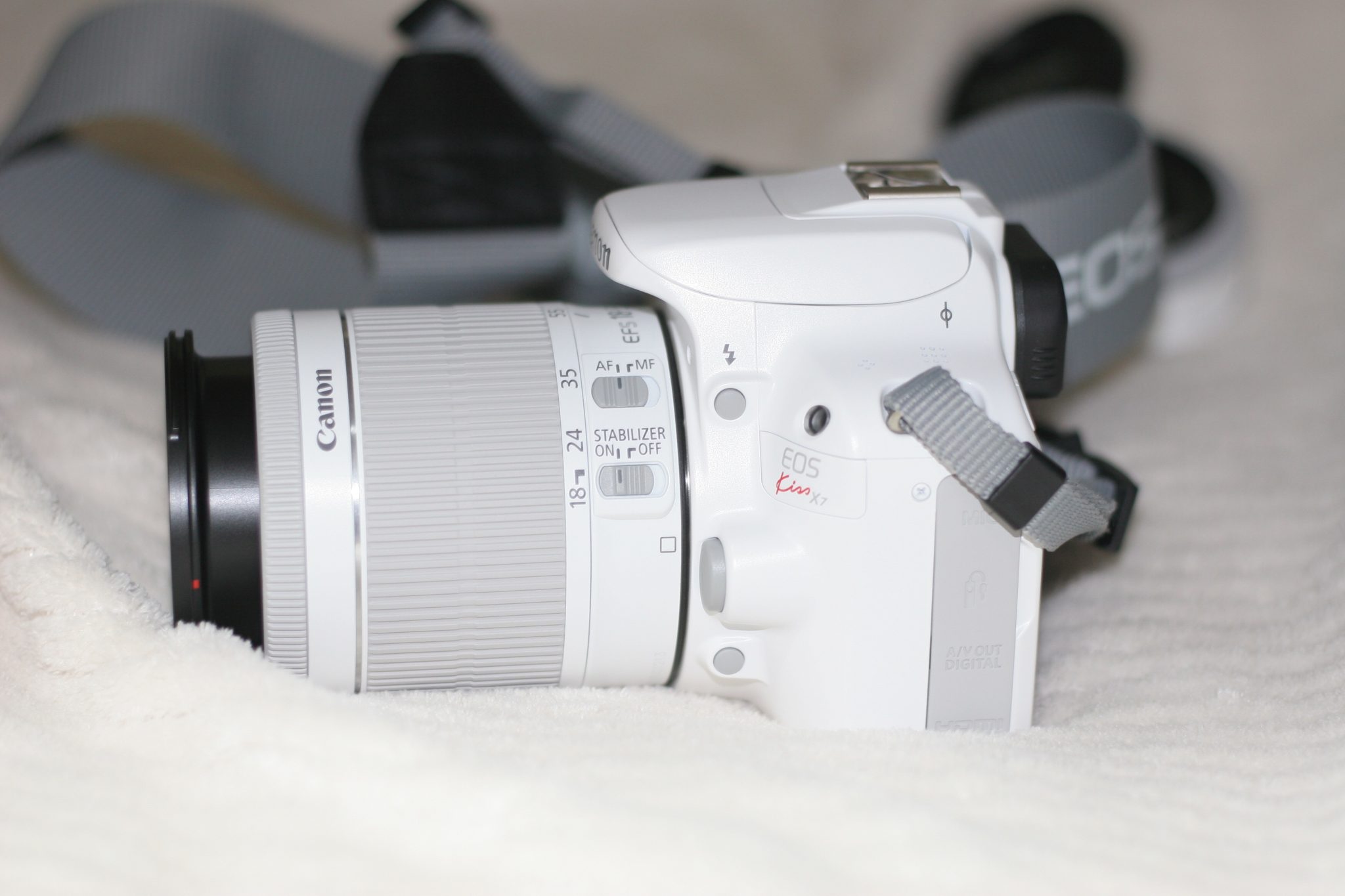 Unboxing: Canon EOS Kiss X7 [White   Beth in Japan